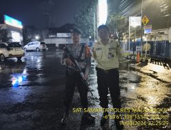 Jamin Keamanan Perbankan Saat Akhir Pekan, Sat Samapta Polres Majalengka Perketat Penjagaan Obyek Vital