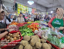 Jelang Nyepi dan Lebaran, Satgas Saber Pangan Pusat Pantau Langsung Harga Bapokting di Kota Bandung: Stock Aman dan Harga Terkendali