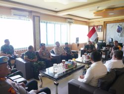 Pangdam XVIII/Kasuari Sambut Silaturahmi Kapolda Papua Barat, Perkuat Sinergitas TNI–Polri di Papua Barat