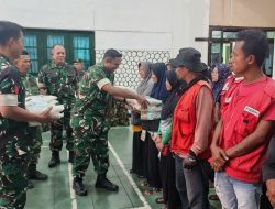 Sambut IduL Fitri, Kodim Wonogiri Salurkan Zakat Fitra dan Tali Asih Kepada Warga