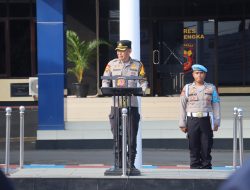 Perkuat Kesiapsiagaan Pengamanan Mudik, Polres Majalengka Gelar Apel Satgas Operasi Ketupat Lodaya 2026