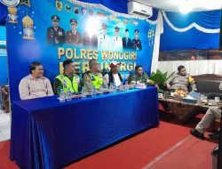 Pastikan Jalur Mudik Aman, Dandim Bersama Forkopimda Wonogiri Kunjungi Pos Pengamanan Lebaran
