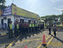 Polres Majalengka Gelar Apel Pagi Serentak di Pos Ops Ketupat Lodaya 2026
