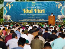 Semangat Kemenangan Menggema! Kodam XVIII/Kasuari Gelar Sholat Idul Fitri 1447 H dan Halal Bihalal Penuh Kebersamaan.