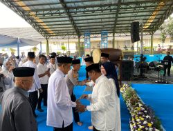 Wakapolres Majalengka Hadiri Halal Bihalal Bersama Forkopimda