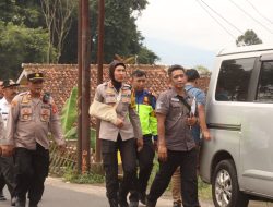 Kapolres Majalengka Bersama Tim TAA Dit Lantas Polda Jabar Cek TKP Laka Lantas Maniis Cingambul