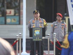 Kapolda Kepri Tekankan Disiplin dan Pelayanan Prima Pascalibur Lebaran