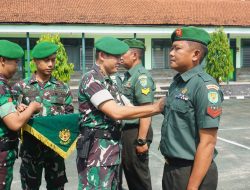 Momen Haru di Kodim Majalengka, 18 Prajurit Resmi Menyandang Pangkat Baru