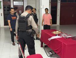 Pastikan Keamanan Ibadah, Sat Samapta Polres Majalengka Sterilisasi Gereja Sejak Dini Hari