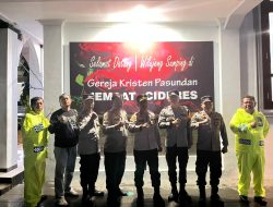 Polres Majalengka Terjunkan Personel Gabungan Amankan Rangkaian Paskah di GKP Cideres