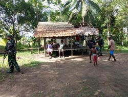 Satgas Yonif 123/Rajawali Laksanakan Patroli Terpadu di Distrik Obaa, Perkuat Keamanan dan Kedekatan dengan Warga