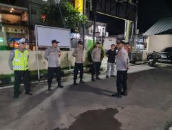 Polsek Cikijing Laksanakan Apel dan Patroli Dalam Rangka Antisipasi Aktivitas Geng Motor
