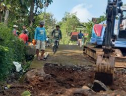 Semangat Gotong Royong TNI dan Warga, Jembatan Perintis Garuda di Sambi Dikebut Pembangunannya