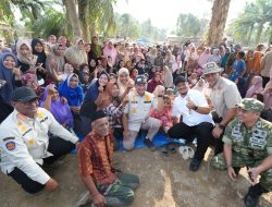 Gembira Dihampiri Kasatgas PRR, Asa Penyintas di Desa Sekumur Kembali Menyala