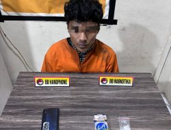 Dua Pengedar Sabu Ditangkap di Wisma Kyla, Polisi Amankan Barang Bukti 3,02 Gram