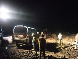 Curah Hujan Tinggi, Jalan Alternatif Bireuen Takengon di Wih Porak Terputus Total