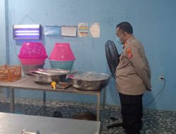 Dukung Program Gizi, Kasiwas Polres Majalengka Monitoring SPPG YKB