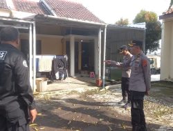 Wakapolres Majalengka Cek Kebersihan Aspol di Belakang Mako Polres