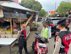 Jaga Kondusifitas Sore Hari, Patroli Perintis Presisi Polres Majalengka Sisir Pusat Keramaian Cigasong