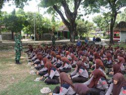 Koramil Jenar Latih Ketarunaan SMK dengan Materi Pendidikan Karakter dan P5