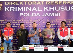 Polda Jambi Ungkap Dugaan Tindak Pidana Migas, Tindak Pelangsir Solar Subsidi di SPBU Lubuk Landai