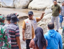Safrizal ZA Pastikan Progres Jembatan Rangka Baja Wih Porak Berjalan Lancar