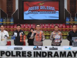 Polres Indramayu Bongkar Kasus Migas, Kapolres: Polri Berkomitmen Penuh Mendukung Efisiensi Energi Nasional.