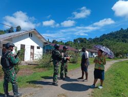 Di Ujung Negeri yang Sepi, TNI Hadir Menghangatkan Kehidupan