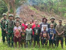 Bersama Rakyat TNI Kuat, Satgas Yonif 521/DY Bersama Warga Siapkan Lahan Gereja GIDI Pasmus Muaranawa