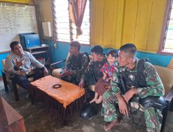 Satgas Yonif 410/ALG Pos Jagiro Laksanakan Komsos di Kampung Jagiro
