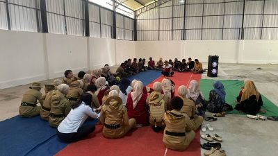Syukuran KDMP Desa Tanjunghurip Kecamatan Ganeas Berlangsung Sederhana Tapi Bermakna.