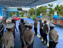 Pastikan Keamanan Kunjungan Kerja Menteri Sosial, Polres Majalengka Gelar Apel Pengamanan di Lapangan BKPSDM