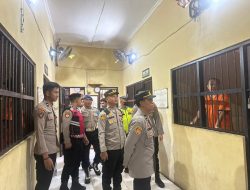 Pastikan Kesiapsiagaan Personel dan Keamanan Ruang Tahanan, Polres Majalengka Gelar Apel Serah Terima Piket Fungsi