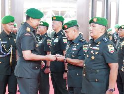 Pangdam I/BB Pimpin Sertijab dan Tradisi Korps Pejabat Utama di Makodam I/BB