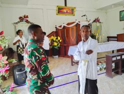 Dari Mimbar ke Medan Karya: Satgas TMMD Ke-128 Awali Minggu dengan Ibadah, Lanjutkan Pengabdian untuk Rakyat