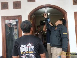 Pamapta Polres Majalengka Cek TKP Dugaan Curat di Majalengka Kulon, Kerugian Capai Rp50 Jut