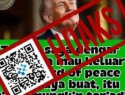 [HOAKS] Donald Trump Mengecam Rencana Indonesia Keluar dari BoP