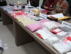 Ditresnarkoba Polda Kepri Lakukan Pemusnahan Barang Bukti Tindak Pidana Narkoba