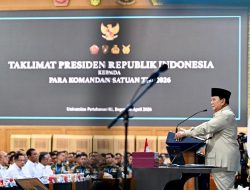 Presiden Beri Taklimat pada 1.500 Komandan Satuan TNI