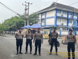 Kawal Penyampaian Aspirasi, Polres Majalengka Berikan Pengamanan Humanis pada Aksi Unjuk Rasa Aliansi Mahasiswa dan Masyarakat