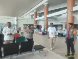 Polres Majalengka Berikan Pengamanan Maksimal Pemberangkatan Jemaah Haji Kloter 18 di BIJB Kertajati