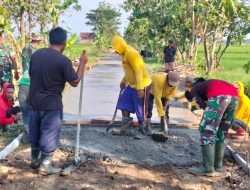 Tersisa 15 Hari, Semangat Tanpo Sambat Jadi Energi Satgas TMMD