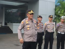 Pastikan Audiensi Berjalan Tertib, Polres Majalengka Laksanakan Pengamanan di Kantor BRI Cabang Majalengka