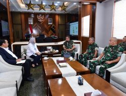 Kasad Terima Deputi Kemenko Pangan, Percepat Implementasi Pengelolaan Sampah Nasional