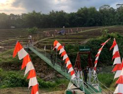 ‎Pastikan Infrastruktur Tepat Sasaran dan Berkualitas, Itjenad Tinjau Jembatan Gantung Garuda di Wilayah Kodim 0728/Wonogiri