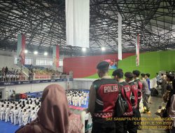 Pastikan Keamanan Ajang Olahraga, Polres Majalengka Kawal Pertandingan Jujitsu Open Bupati Cup 2026