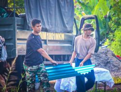 Sinergis TNI-Polri Sukseskan Pelaksanaan TMMD Ke-128 Kodim 1801/Manokwari