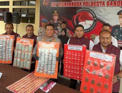 Polisi Gencar Berantas Narkoba, 30 Tersangka Diamankan dalam Dua Bulan