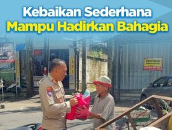 Satbrimob Polda Sumut Tebar Kepedulian, Bagikan Paket Sembako untuk Warga Membutuhkan