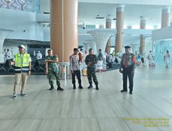 Polres Majalengka Kawal Pemberangkatan Jemaah Haji Kloter 23 Melalui BIJB Kertajati